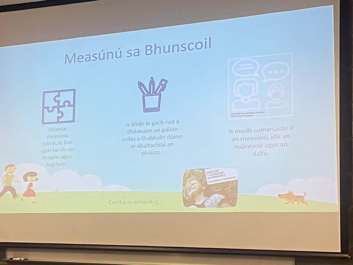 Gaeilge i nDámh an Oideachais CMgS tweet media