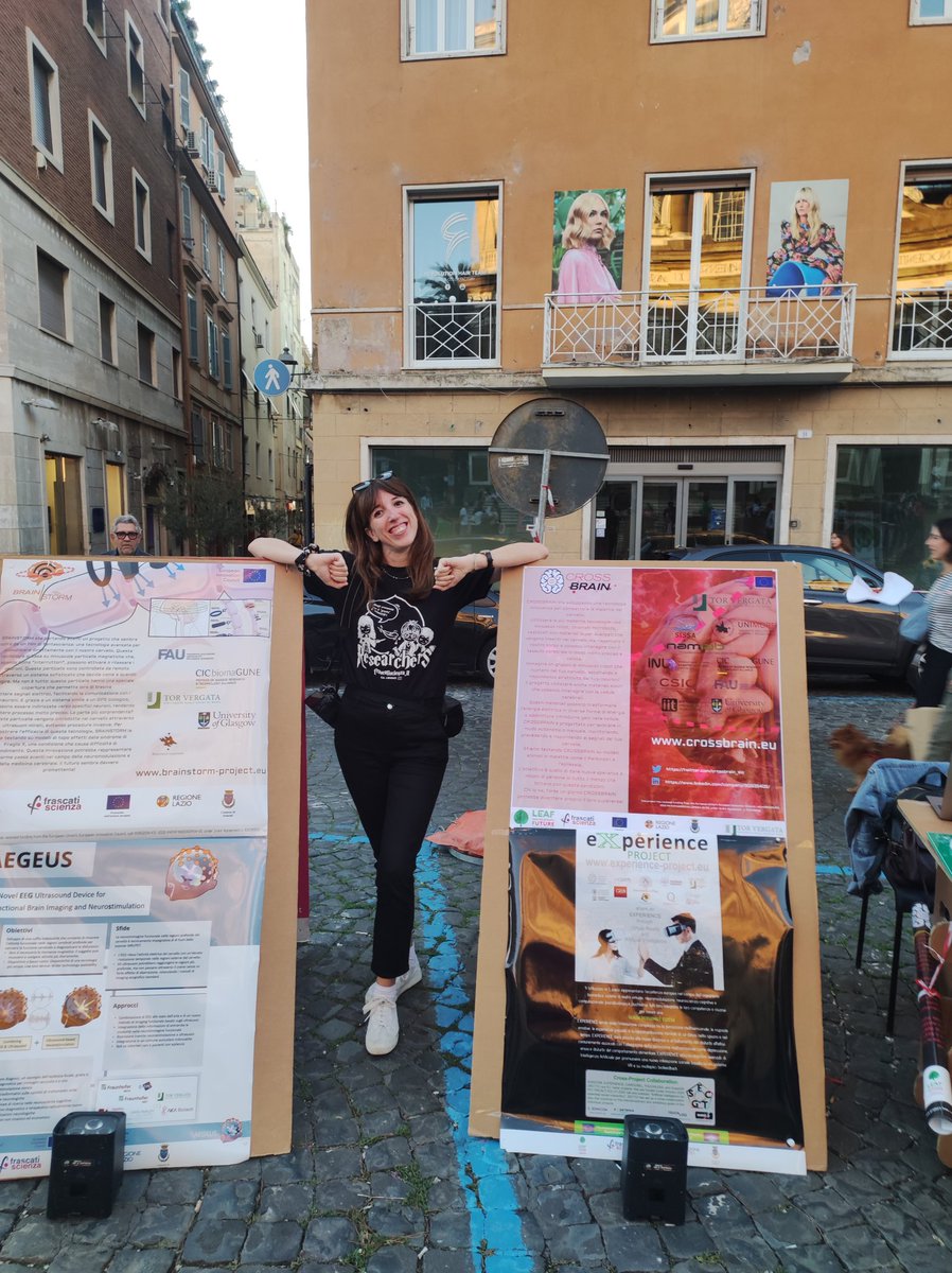 It was a pleasure to join again the two days of European Researchers Night with <a href="/FrascatiScienza/">Frascati Scienza</a>!Hoping to increase the interest of young people in science and research careers and showcase the impact of our projects on people’s daily lives! 
#neurotech #innovation #eic