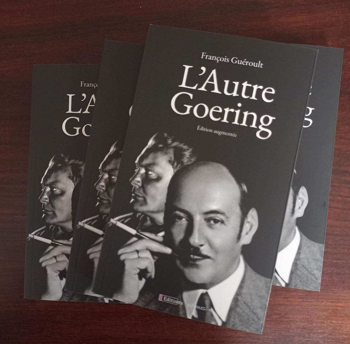 Elle arrive ! La réédition de « L’autre Goering », revue et augmentée, sera bientôt disponible aux @EditionsInfimes  et à découvrir en avant-première au festival « Livre au cœur » à Orléans le week-end prochain 5 et 6 octobre
