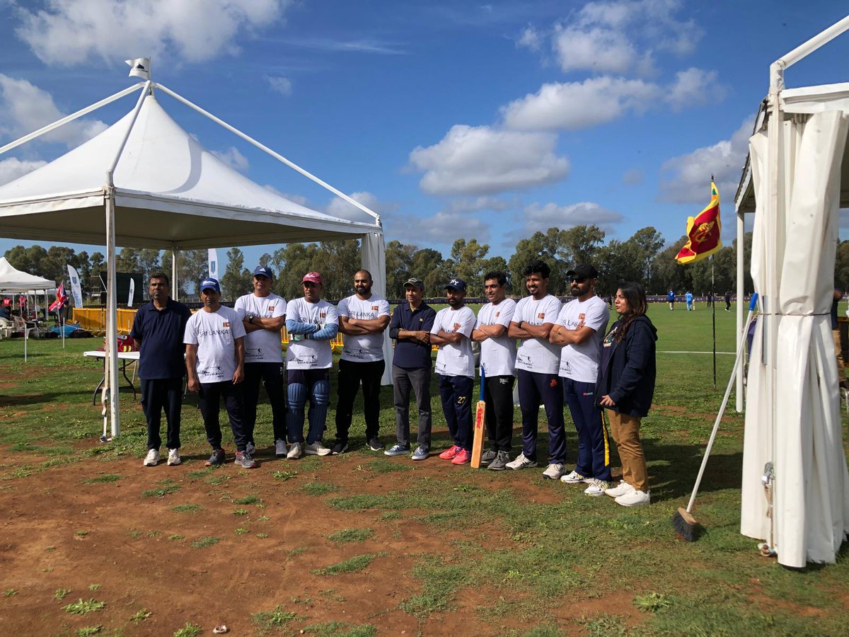 WorkLahiru's tweet photo. Congratulation to @SLinItaly #cricket team becoming second just losing by one run. Defeating the British team was a pleasure to watch.

H.E @Satya_Rodrigo, great leadership from the front. Wish all the best to continue your winning streak in all domains. 

🇱🇰💪Jaya #SriLanka https://t.co/AfSVEYssTN