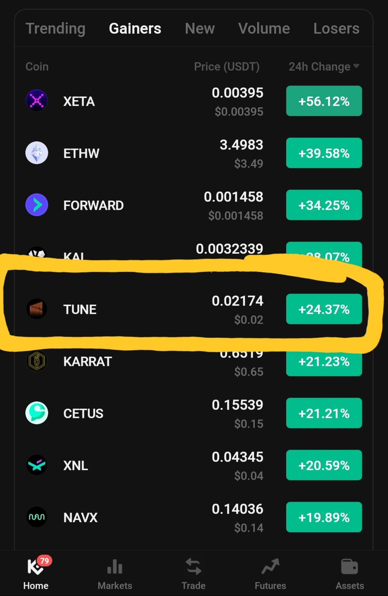 Wolftradingg's tweet photo. Told you many time

Just hold with me 

Now in gainer list 🔥🔥

Exploding with good volume 
#cryptocurrency
#CryptoNews #CryptoPayments #opul #naka #forward #hip #KuCoin https://t.co/sM3UUWwgAw