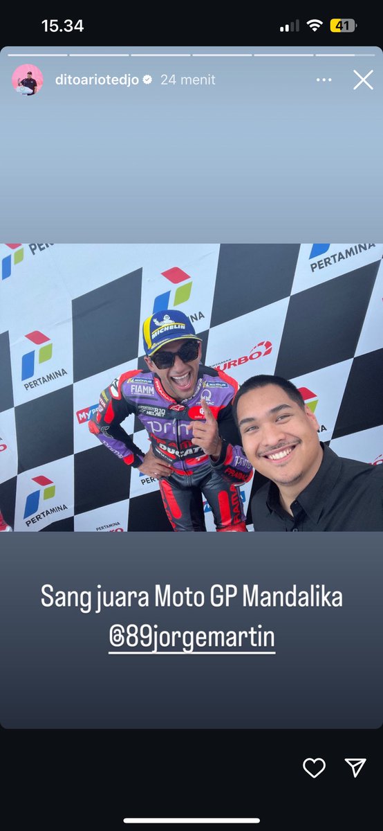 Minta bantuan hosting fee selalu menghindar. Pas udah selesai maju cari muka

yang bantu urus kemenparekraf tapi yang narsis Menpora, umur muda jiwa boomer 🫣🫣

#IndonesianGP