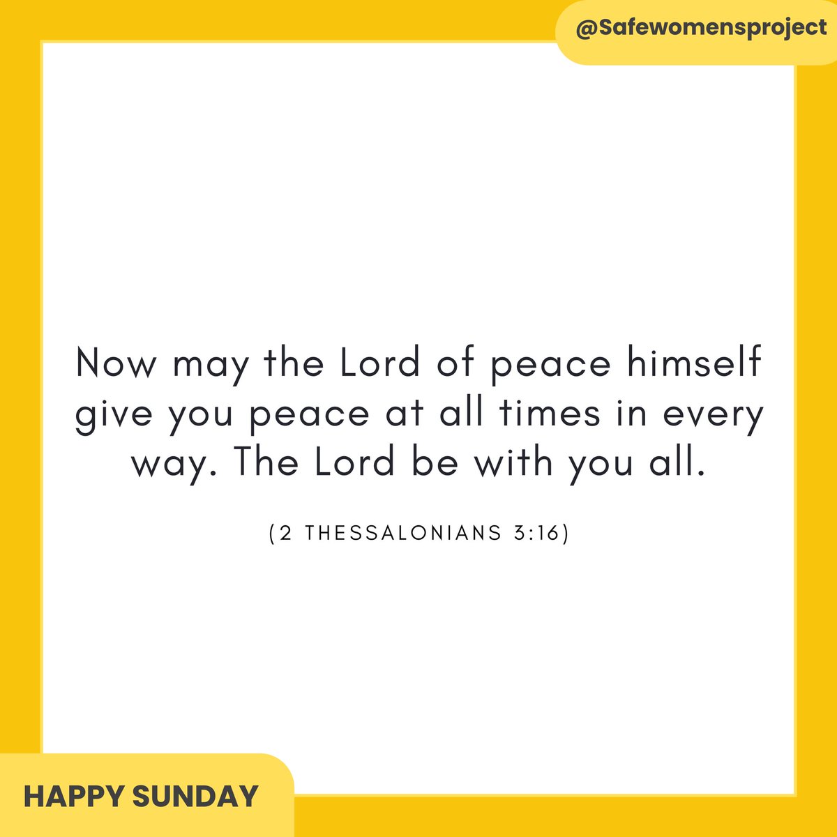 Happy Sunday and have a blessed week ahead 💛

#happysunday #scripture #bibleverse #biblequotes #peace
