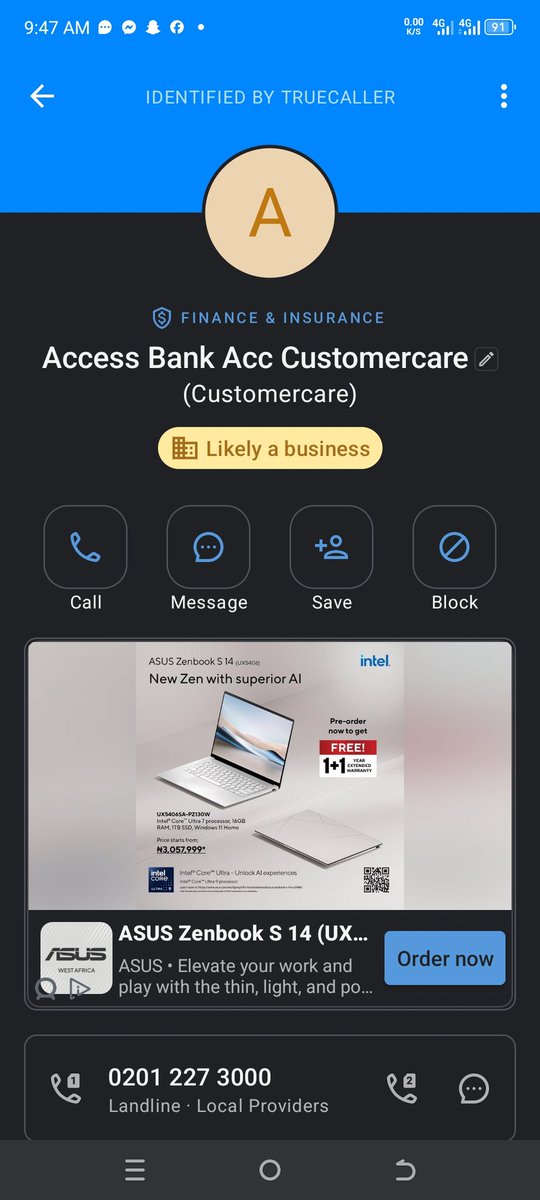 Over the weekend, I received a call from AssessBank’s customer care. In a world where scams are common, it’s important to stay cautious, but not to the point where we dismiss legitimate concerns. Always verify, because sometimes the real thing comes when we least expect it.