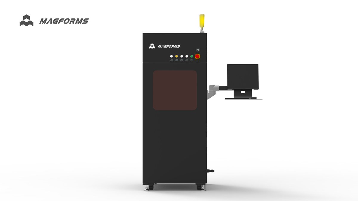 magforms's tweet image. Magforms Lab300 is a small SLA 3D printer with a size of 774 × 1035 × 1884 mm. It has a detachable resin tank for easy replacement of materials. Upgraded adjustment method of material box can quickly replenish resin during the printing process.

 #3dprinting #3dprint #slaprinter