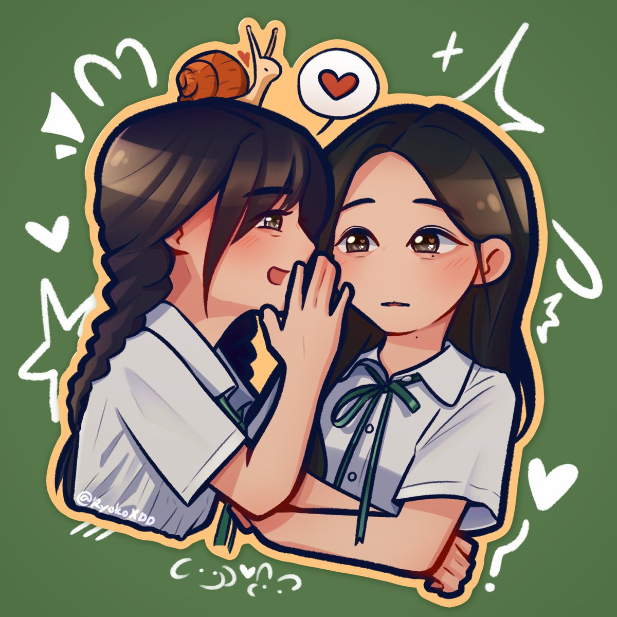 ryo½ 🖍 met QWER 🤍🩷🩵💚 tweet media