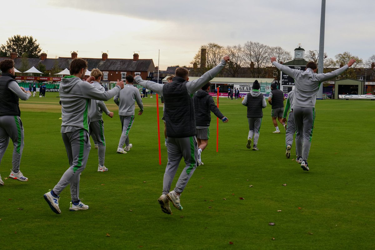 leicsccc's tweet photo. Warm-ups for the final day of the season are underway. ๐
Letโs end the year strongly. ๐ช
๐ฆ#LEIvDER https://t.co/H0HqpJOinh