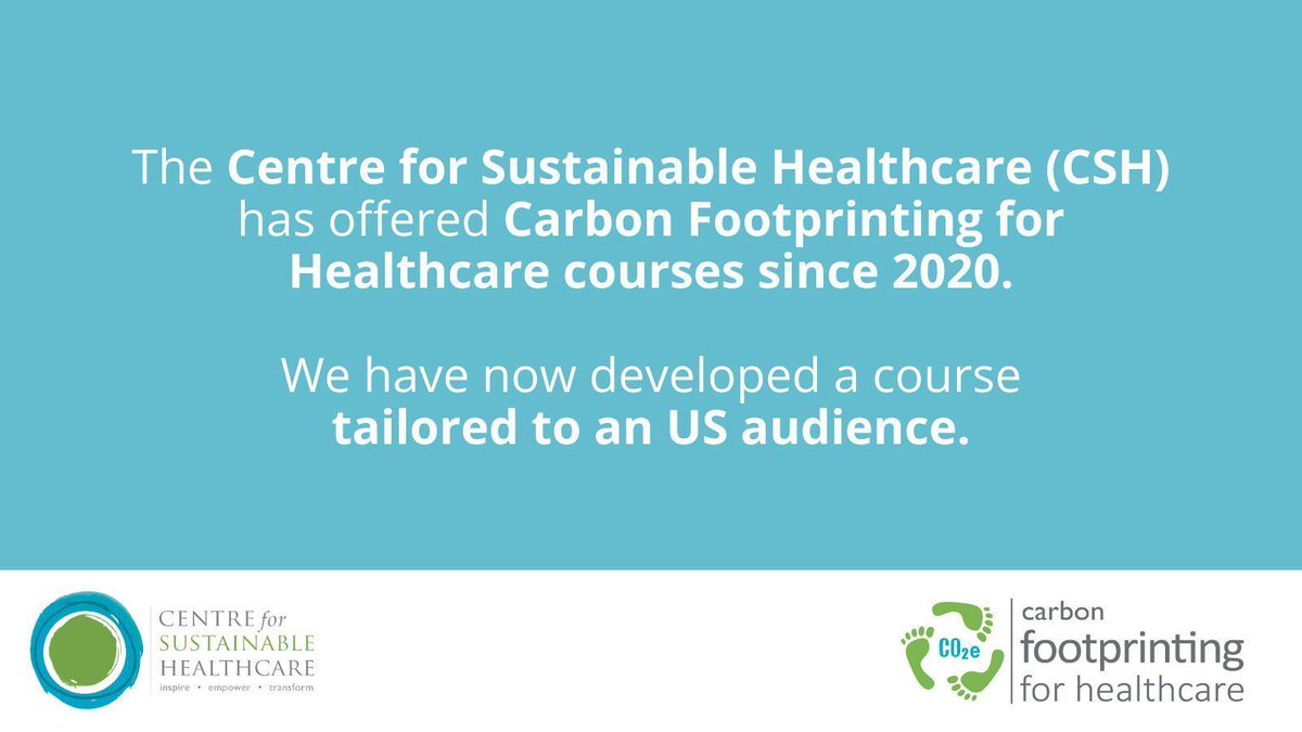 Learn more 👉 buff.ly/4a4YtAS 
#carbonfootprint #sustainablehealthcare #netzero