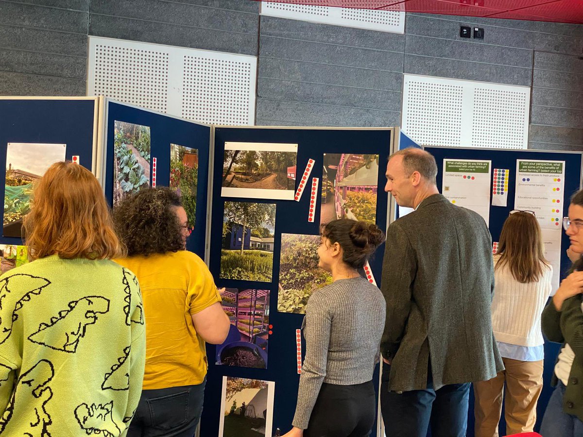 Friday we had an incredible day at the #UrbanSafe workshop at <a href="/ucddublin/">University College Dublin</a>, filled with insightful discussions and presentations on urban farming and sustainability. We presented the outcome of the project and planned future initiatives… here is a thread 🧵