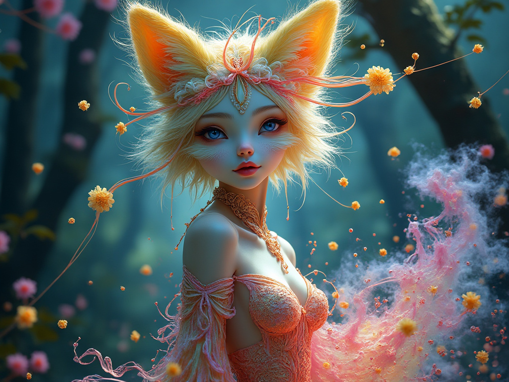 dainiusex7's tweet photo. QT your Foxy art
"Whispers of the Enchanted Forest"
#ForestFae #MysticalKitsune #AIart #AIArtwork #AIイラスト https://t.co/73jqLK8Sr0