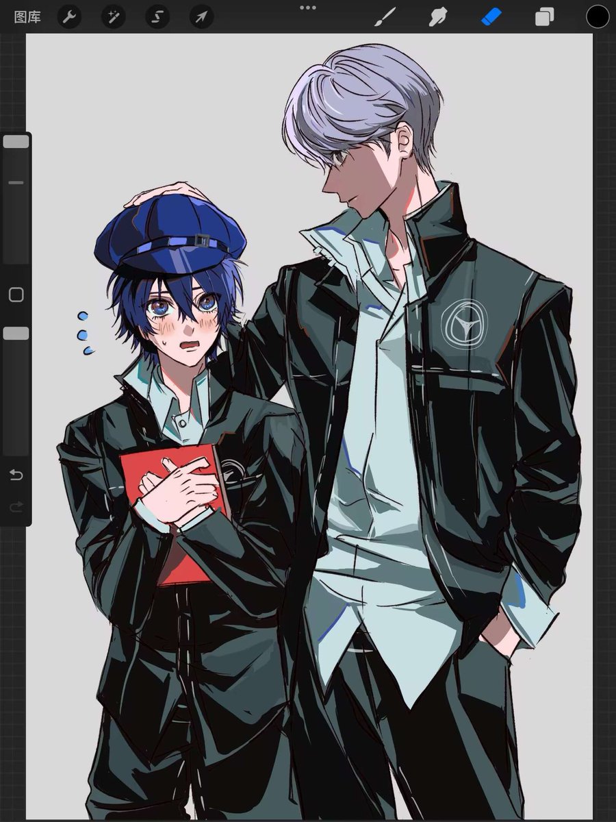 Summer_RIObo9's tweet photo. #Persona4 #ペルソナ4 #主直 

love……🥹 https://t.co/D5ZiSsD28S