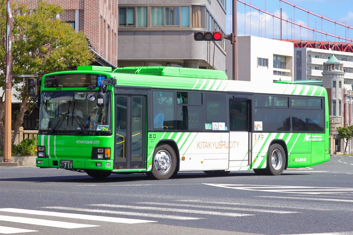 2024/9/29 北九州市営バス 若松0711 元.名古屋市営バス NH133（PJ