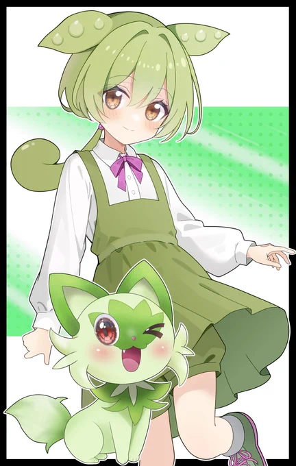 #とびきりのグリーンを魅せて下さい #ずんだもん #ポケモンSV VOICEVOXのずんだもんが勝負をしかけてきた! 