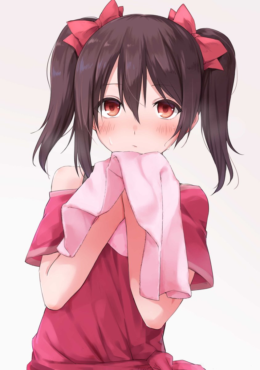 矢澤にこ 「クリスタの操作忘れかけてた… 」|一月の山羊のイラスト