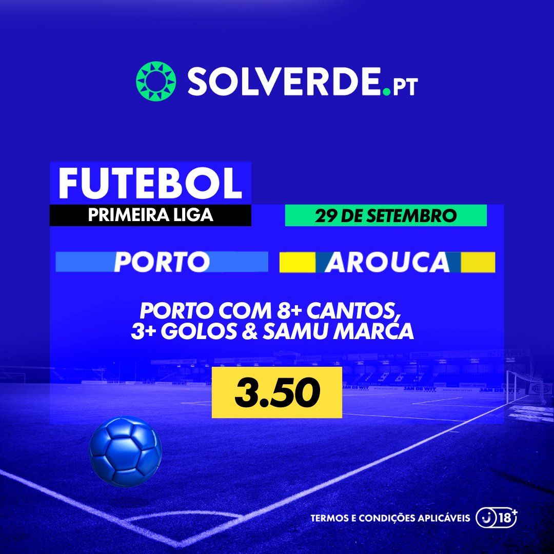 Se este Bet Builder bater damos 10€ em free bets a 10 pessoas que derem RT.

Têm de estar a seguir-nos.