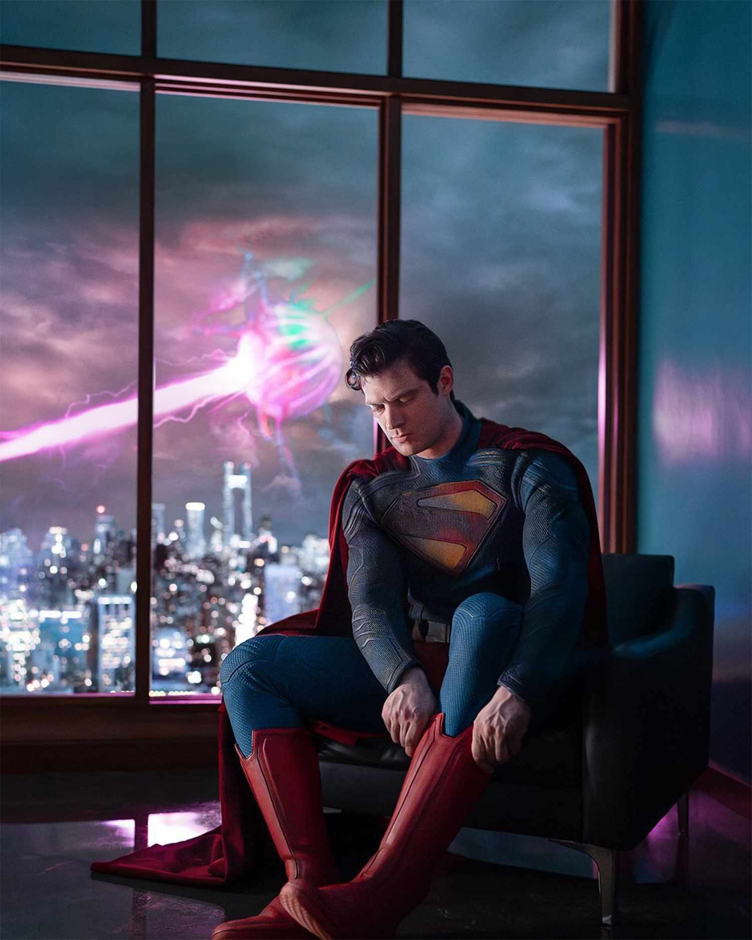 superman デヴィッド・コレンスウェット　 スーパーマン　DC new-look-at-david-corenswet-as