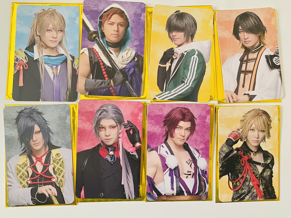 【交換】

刀ミュ　祝玖寿　乱舞音曲祭2024 ランダムグッズ

(譲)アクスタ　岩融、南泉
　　缶バッチ　蜻蛉切、今剣、桑名
　　カード　写真参照

(求)各種　鶴丸

郵送にての交換となります。
検索からもお気軽にお声かけいただければと思います。