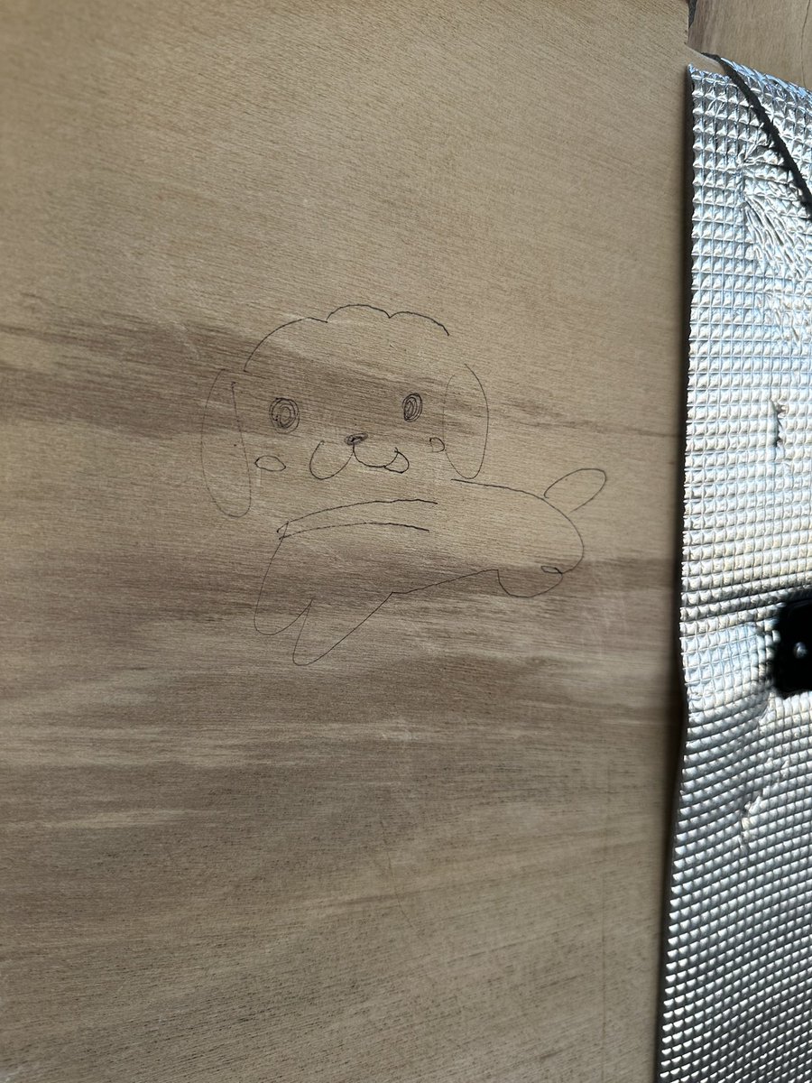 Paul_Peko's tweet photo. スーパージャスト！

いつのまにか落書きされてた笑

それで早く作れって言ってたのね🤣 https://t.co/eHe8zhAwfn