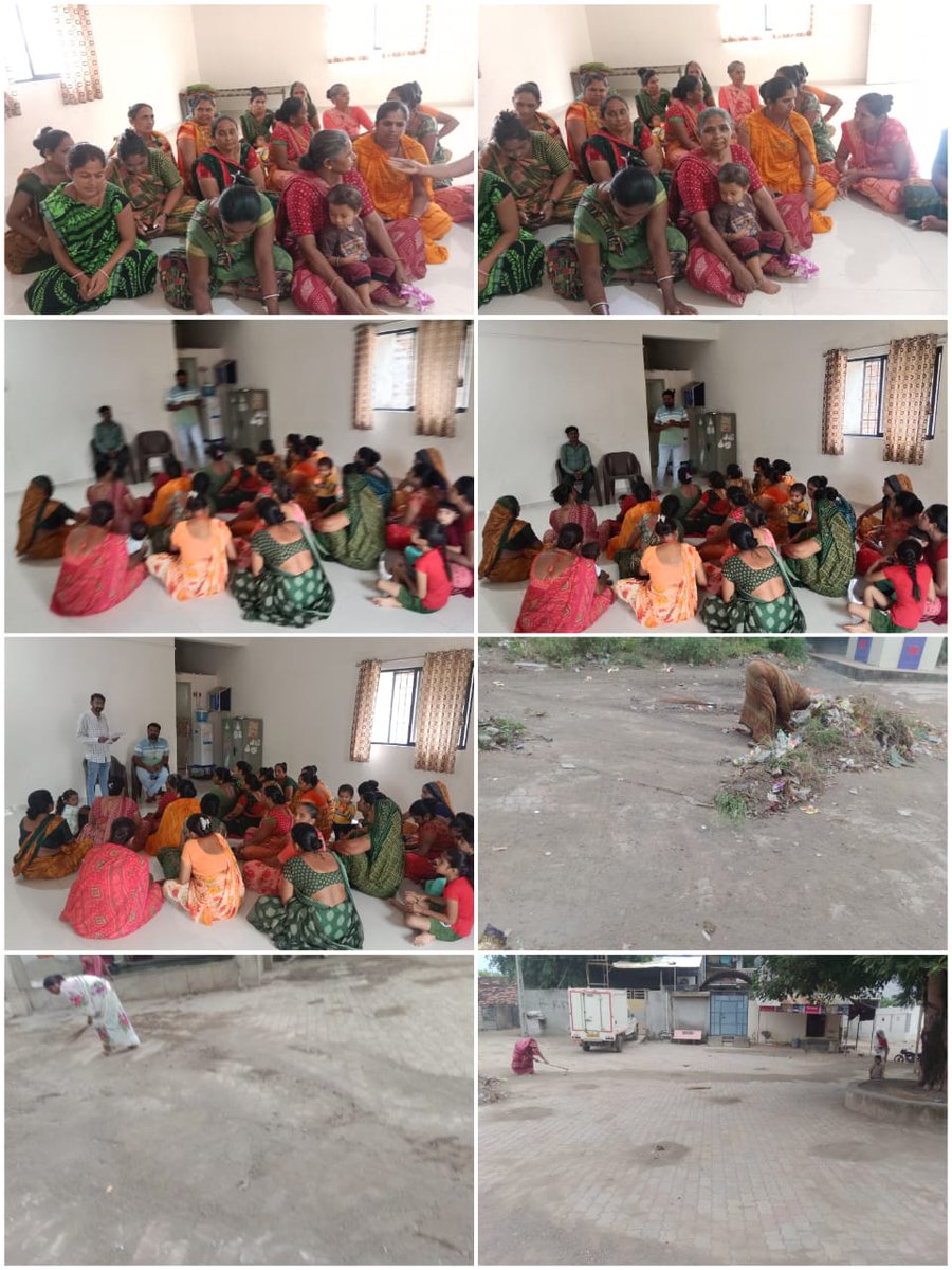 #SwachhataHiSeva 
સ્વચ્છતા હી સેવા અંતર્ગત અમરેલી તા.ના નવા ખીજડીયા ગામે સખી મંડળની બહેનોને સખી ટોક શો અંતર્ગત સ્વચ્છતા વિશે વિસ્તૃત માહિતી તેમજ સાફ સફાઇ કરવામા આવી અને વર્મી કંપોસ્ટ પીટ અંતર્ગત વિસ્તૃત માહિતી આપવામાં આવી.
<a href="/CMOGuj/">CMO Gujarat</a> <a href="/InfoGujarat/">Gujarat Information</a> <a href="/GujDCoffice/">Guj DCoffice</a> <a href="/GujPRHDept/">Panchayat, Rural Housing & Rural Dev. Department</a>