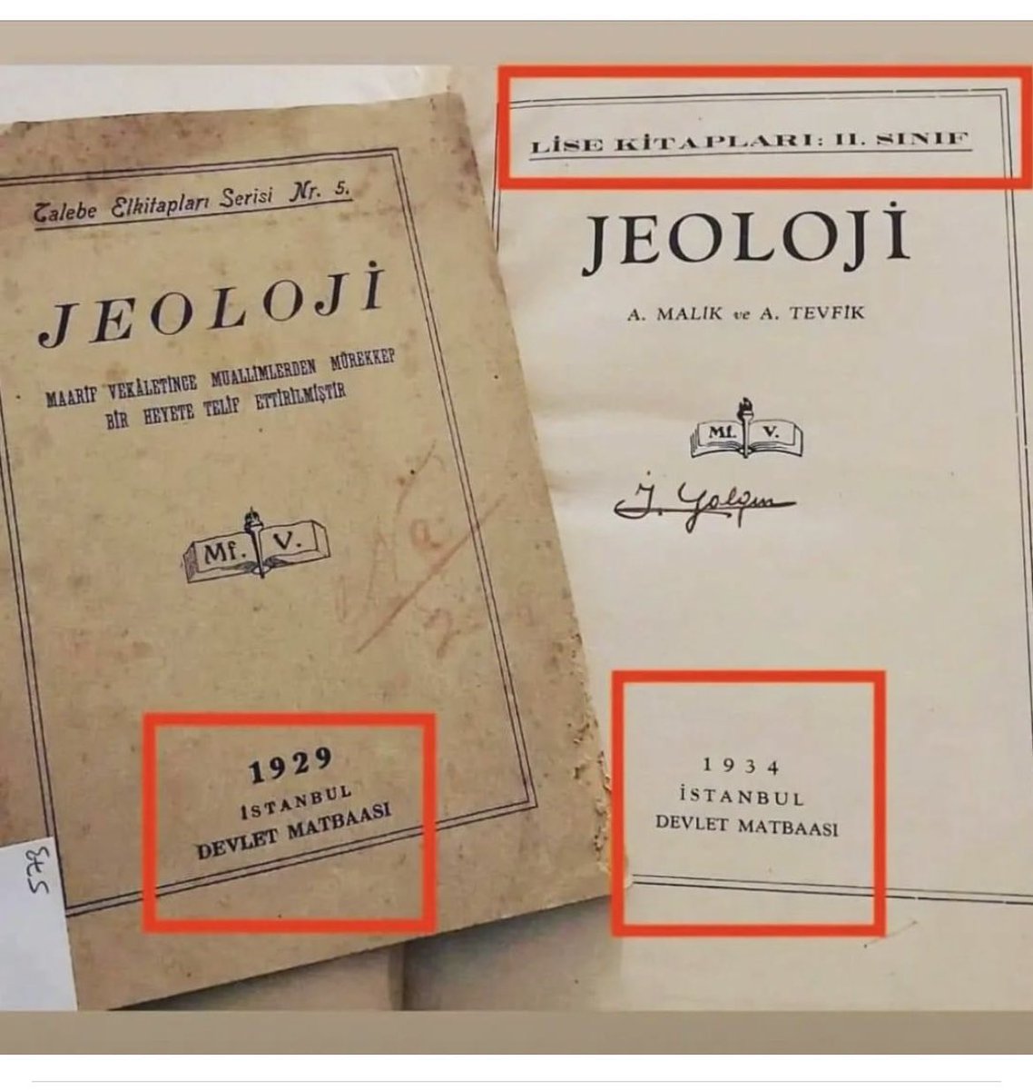 NaimBaburoglu's tweet photo. Cumhuriyet, 1929’da lisede JEOLOJİ dersi okutuyordu.
-1929 Türkiyesi, eğitim yönünden 2024 Türkiyesi’nden daha ilerideydi. Kendi uçağını, aşısını, buğdayını, şekerini üreten ve geleceğe umutla bakan bir eğitim sistemi vardı. Biata değil, liyakata dayakı eğitim sistemi vardı.
-Akıla-bilime dayanan bir eğitim sistemiydi.