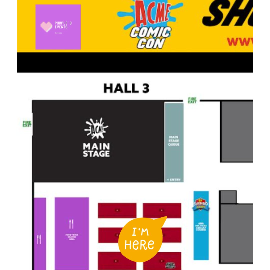 Come find us in hall 3 near the main stage! Lots of #bts, #txt and #bt21 goodies.

#AcmeComicCon