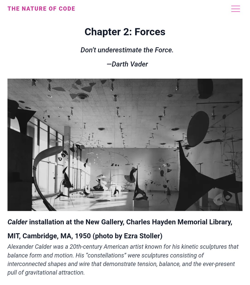4thWaveStevie's tweet image. In today's #NatureOfCode by @shiffman - chap 2, Forces. I'm thinking more Rage Against The Machine than Darth Vader 😂