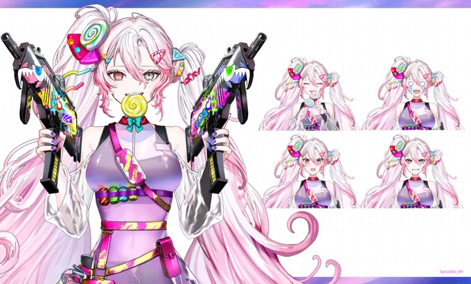 すぺしゃりて所属ENHysteria.EVEさんのデザイン担当させて頂きました 