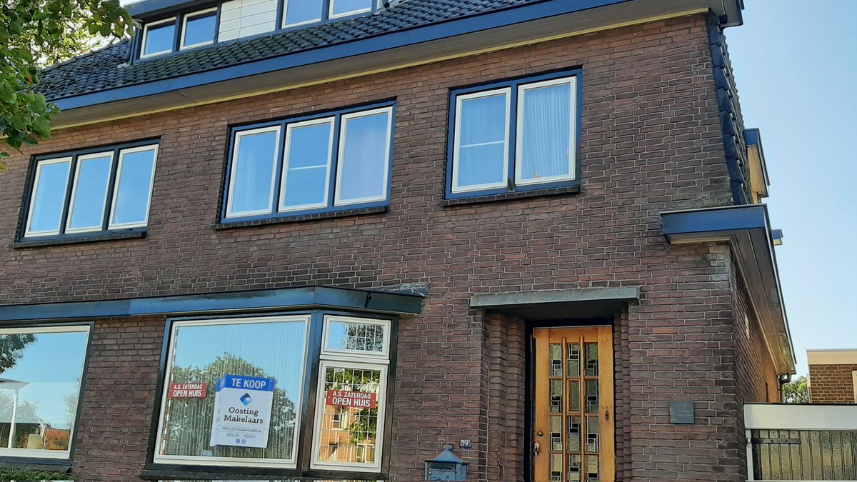 Ons paleis in hartje Assen staat te koop. Kom eens kijken. Open Huis op zaterdag 5 oktober.