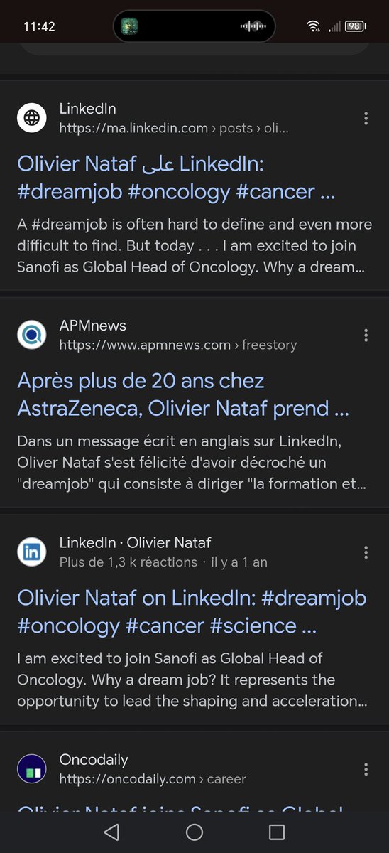 LaComplAutiste's tweet photo. @tatiann69922625 @verity_france Il manque Aztra Zeneca et son président francais qui apres 20 ans se voit recaser en leadeur de l oncologie mondiale de Sanofi en faisant des postes linkedin disant que c'est le poste de ses rêves, les cancer colorectal mode turbo sont la prochaine cash machine post vax ? https://t.co/Ve2I0vU6vv