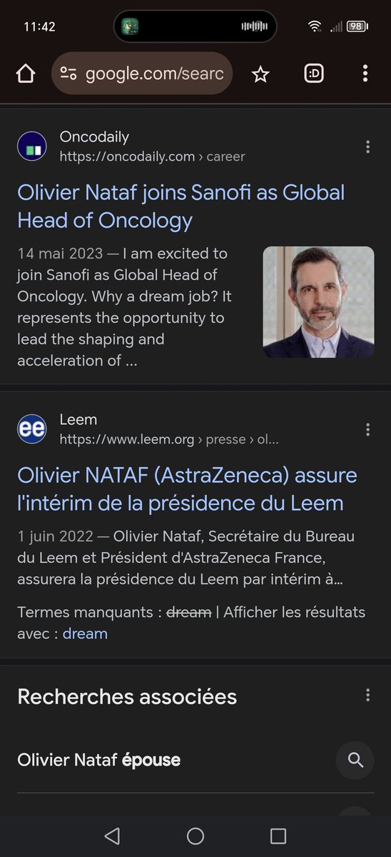 LaComplAutiste's tweet photo. @tatiann69922625 @verity_france Il manque Aztra Zeneca et son président francais qui apres 20 ans se voit recaser en leadeur de l oncologie mondiale de Sanofi en faisant des postes linkedin disant que c'est le poste de ses rêves, les cancer colorectal mode turbo sont la prochaine cash machine post vax ? https://t.co/Ve2I0vU6vv