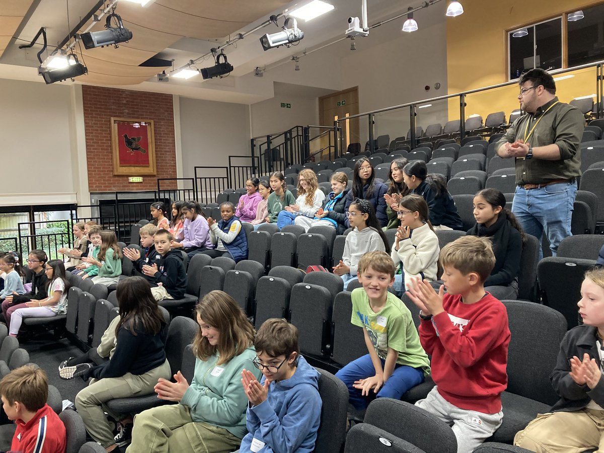 A great start to our Orchestral Partnership Day - Fun Rhythm Games!