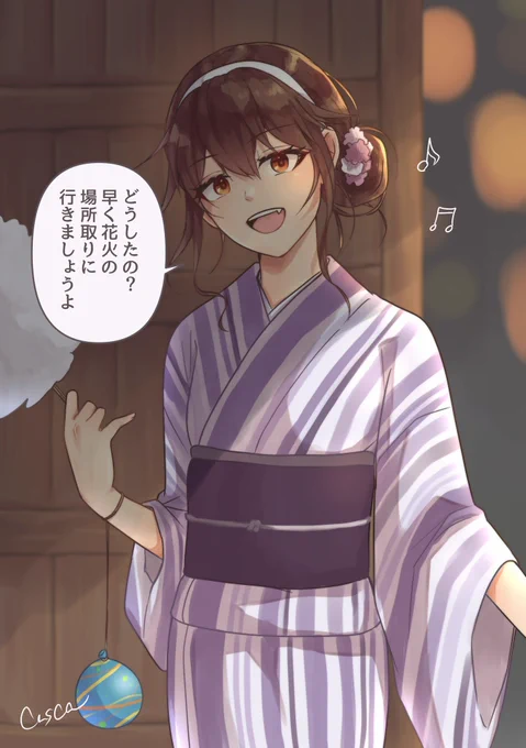 足柄さんを神社の裏に連れてきた
 #毎週何か描くcasca 