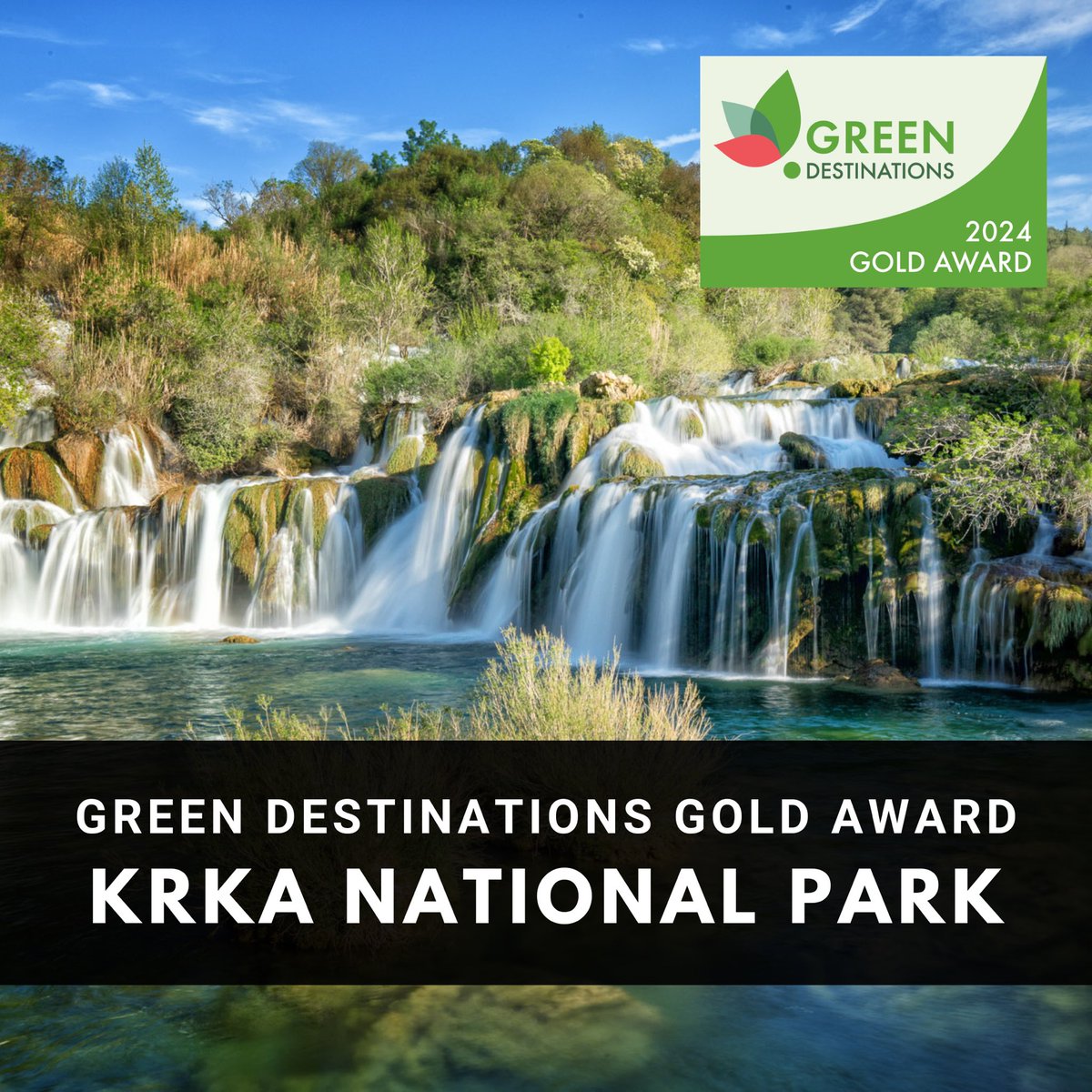 marvuckovic's tweet photo. Čestitam #NPKrka na osvojenom zlatnom priznanju Green Destinations, najprestižnijem svjetskom certifikatu za održivi turizam! 👏🏻 

Ovo je veliki uspjeh za cijelu 🇭🇷, ali i obaveza da kao društvo nastavimo uvoditi najbolje prakse i promicati održivi razvoj! 🌿🌍 https://t.co/1QnqRRegrq
