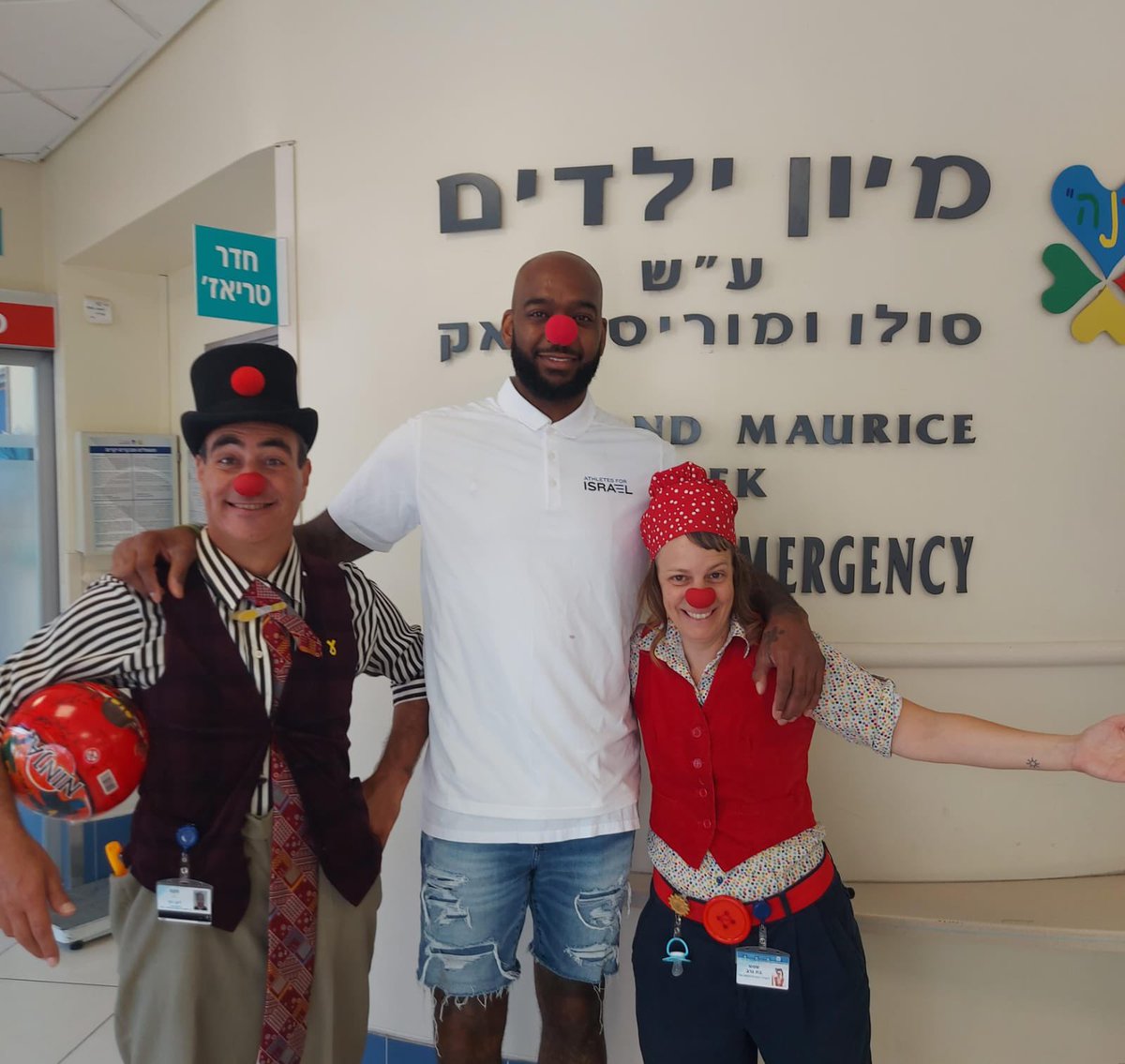ERIC RUBIN אריק 🟦 🎗️ (@rubin_eric) on Twitter photo Through a wonderful new partnership <a href="/dreamdoctorsIL/">The Dream Doctors Project</a> <a href="/Athletes4Israel/">Athletes for Israel (AFI) 🟦</a> & <a href="/JP21Reasons/">Josh Powell</a> spent a morning visiting rehab patients at <a href="/tasmc1/">המרכז הרפואי ת״א - איכילוב</a> It was so beautiful to see the smiles on all the patients’ faces. After many weeks, there are still children from the Majdal Shams massacre Through a wonderful new partnership <a href="/dreamdoctorsIL/">The Dream Doctors Project</a> <a href="/Athletes4Israel/">Athletes for Israel (AFI) 🟦</a> & <a href="/JP21Reasons/">Josh Powell</a> spent a morning visiting rehab patients at <a href="/tasmc1/">המרכז הרפואי ת״א - איכילוב</a> It was so beautiful to see the smiles on all the patients’ faces. After many weeks, there are still children from the Majdal Shams massacre