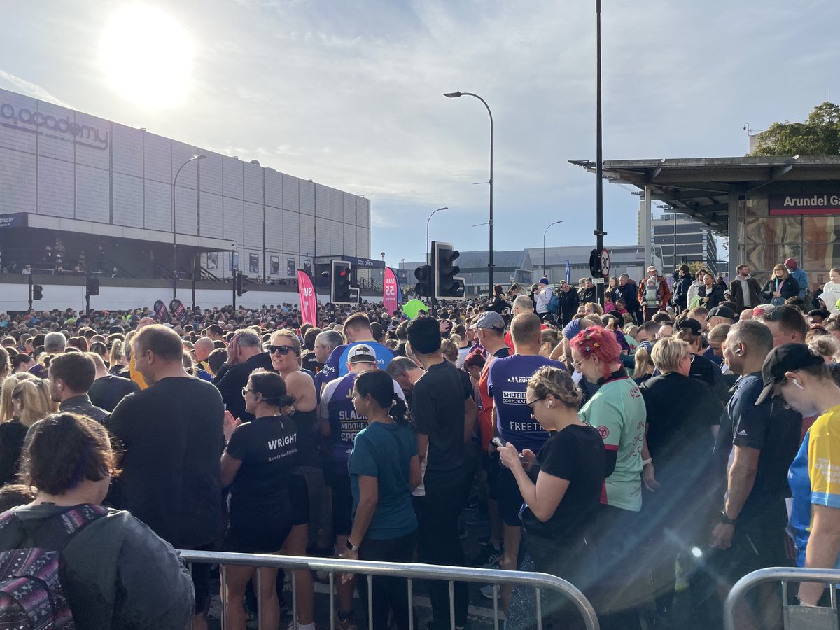 Congratulations to all participants at the #Sheffield10k #RunforAll