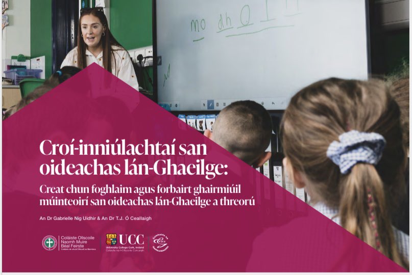 Gaeilge i nDámh an Oideachais CMgS tweet media