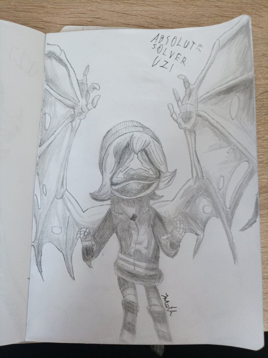Inketh89's tweet photo. Uzi murder drones
#fanart https://t.co/EHz3bkZPpT