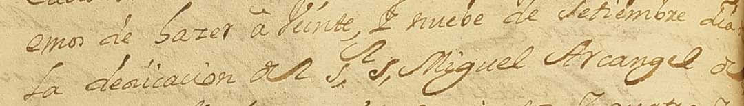 BenTorchiarolo's tweet photo. Hasta bien entrado el siglo XIX era frecuente realizar el pago de rentas agrícolas o cualquier otra obligación el "veinte y nueve de setiembre, día de la dedicación del Señor San Miguel Arcángel" (1703), cuando ya habían acabado la vendimia 🍇 y el resto de tareas de recolección. https://t.co/tKp4bGZ2Y5