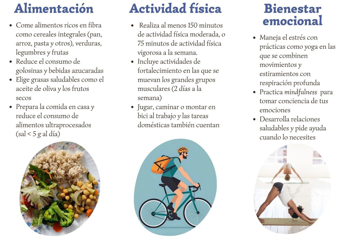 leanpri's tweet image. Para el #diamundialdelcorazon, desde @Salud_JCYL  hemos elaborado un tríptico sobre promoción de la salud cardiovascular (Estilo de vida y factores de riesgo) para repartir en una Jornada divulgativa organizada por el @aytoSalamanca y la asociación #PacienteXperto