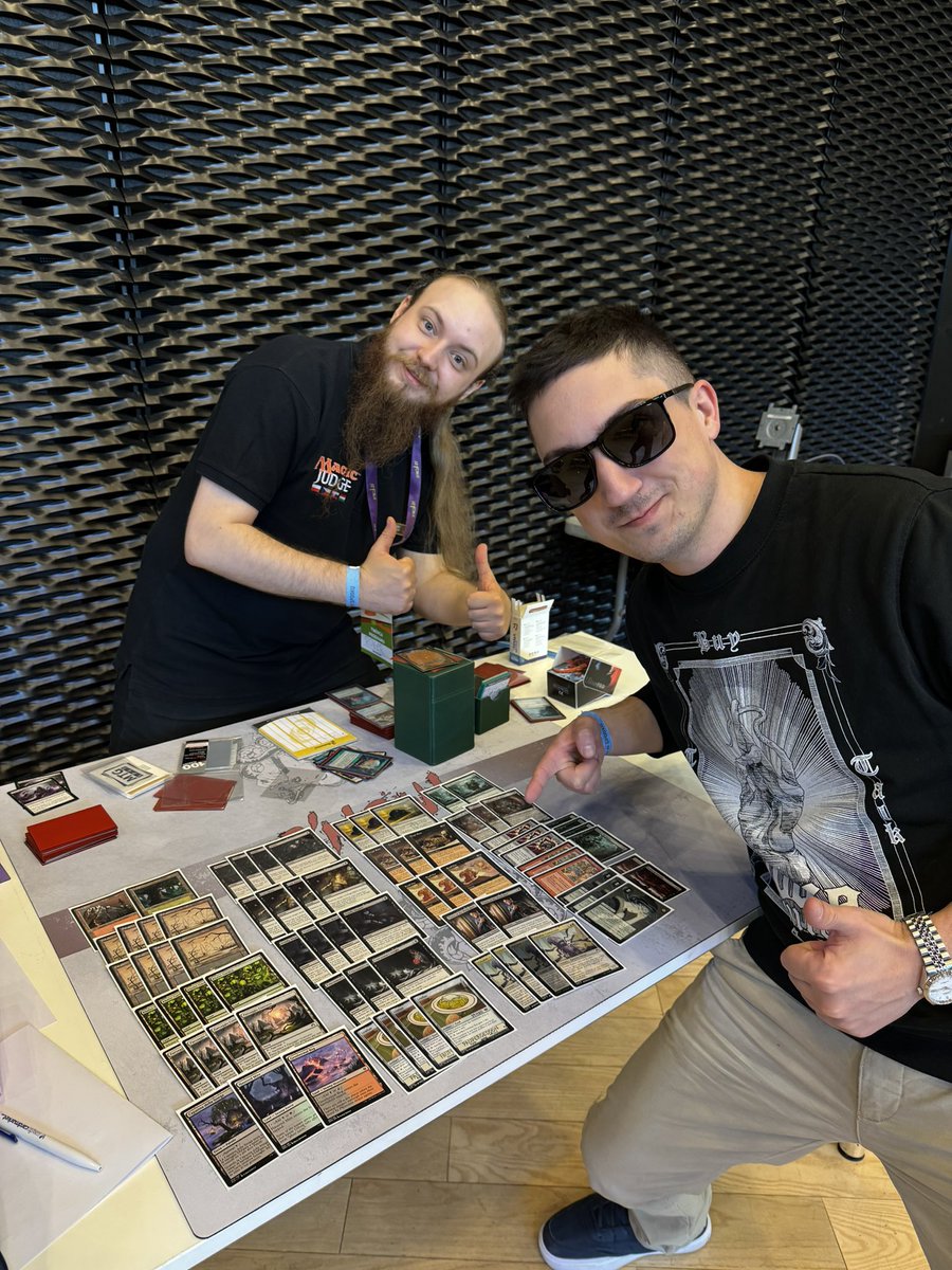 Heisen011's tweet image. Yesterday I did Top 8, for the third time at the classic event “c’mon Katowice” in Poland! I really like the feeling that people here create every year and the event is growing time to time. This edition was able to gather 104 players! 
Wanna see the deck? Here is the pic