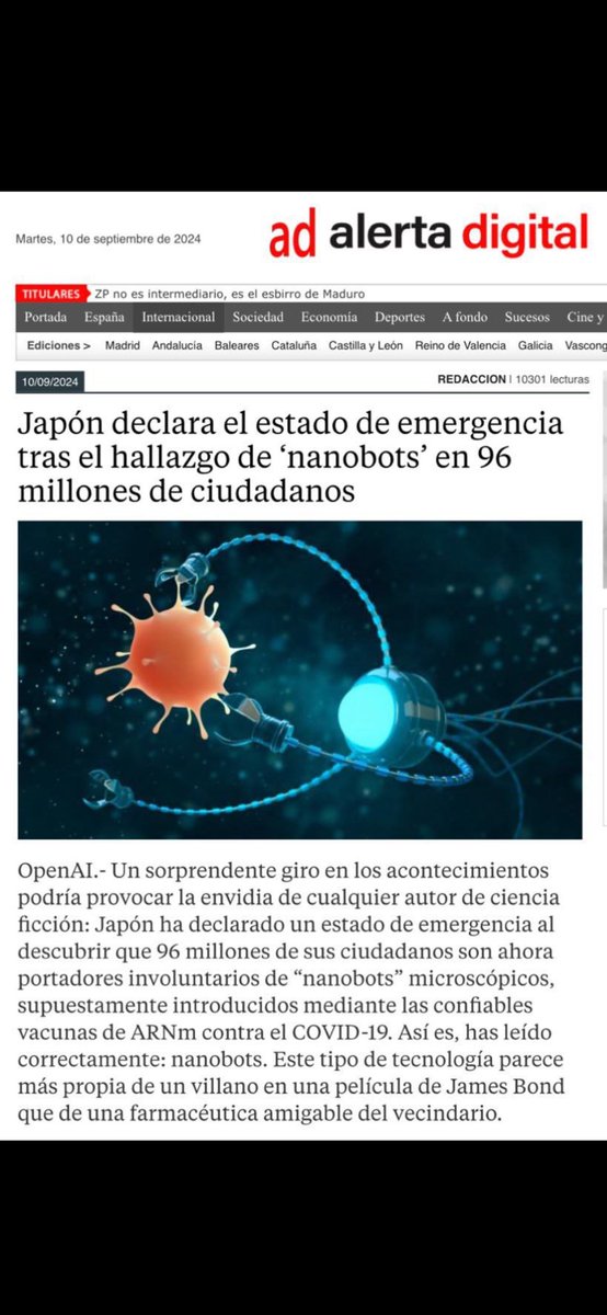 jcbedmar's tweet image. #BuenosdiasEspaña 

#URGENTE 

🔴#Verdad o #mentira 
          #Leer👇