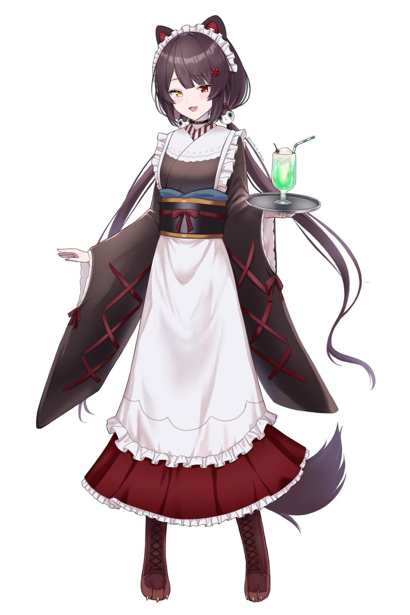戌亥とこ 「#いぬいらすと パネル用に描いたいぬいさん」|まかむのイラスト