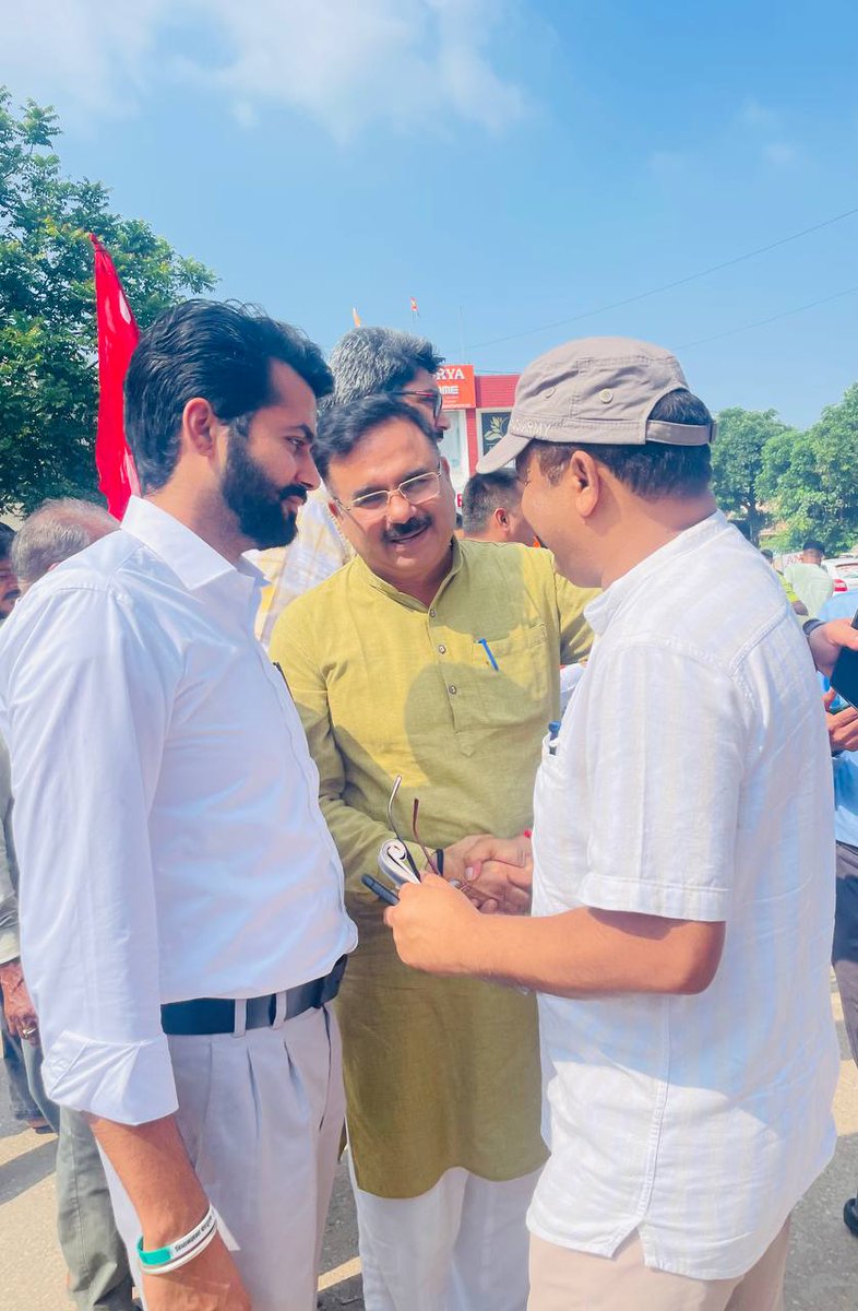 dampy_malhotra's tweet photo. https://t.co/YCz7P8oQhG

At Panchkula with AICC Secretary in-charge Punjab Congress, Sh. @Aloksharmaaicc ji.. https://t.co/M7uiiCMFgh