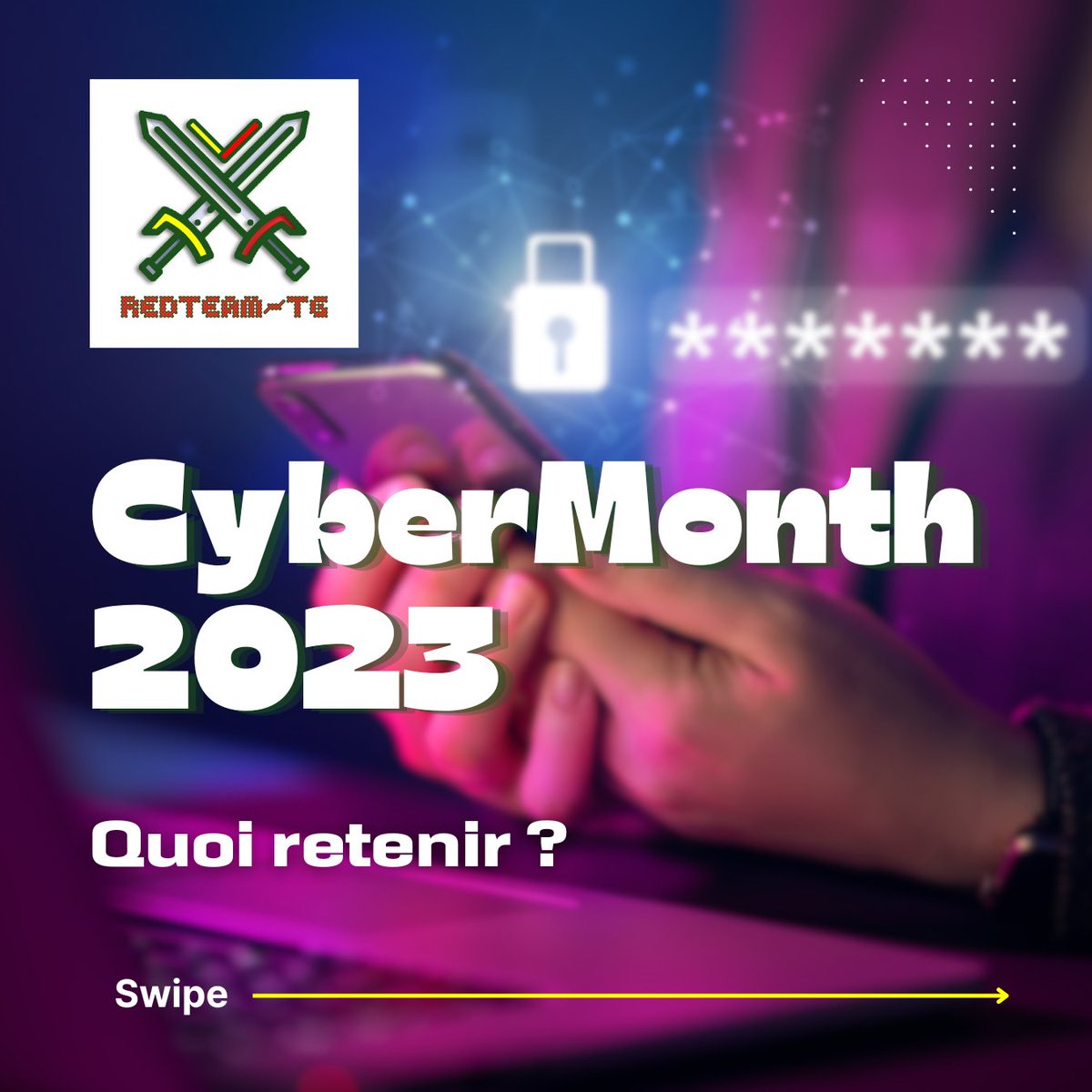 RedTeamTG's tweet photo. 🚨 **CyberMonth 2023** : Retour sur les thématiques majeures avec la communauté RedTeam-TG ! 🚨

Durant ce mois dédié à la cybersécurité, nous avons exploré des sujets passionnants et d’actualité. Voici les thèmes abordés :

👉🏾https://t.co/gio6GhJiVt https://t.co/NUj6rgBAFx