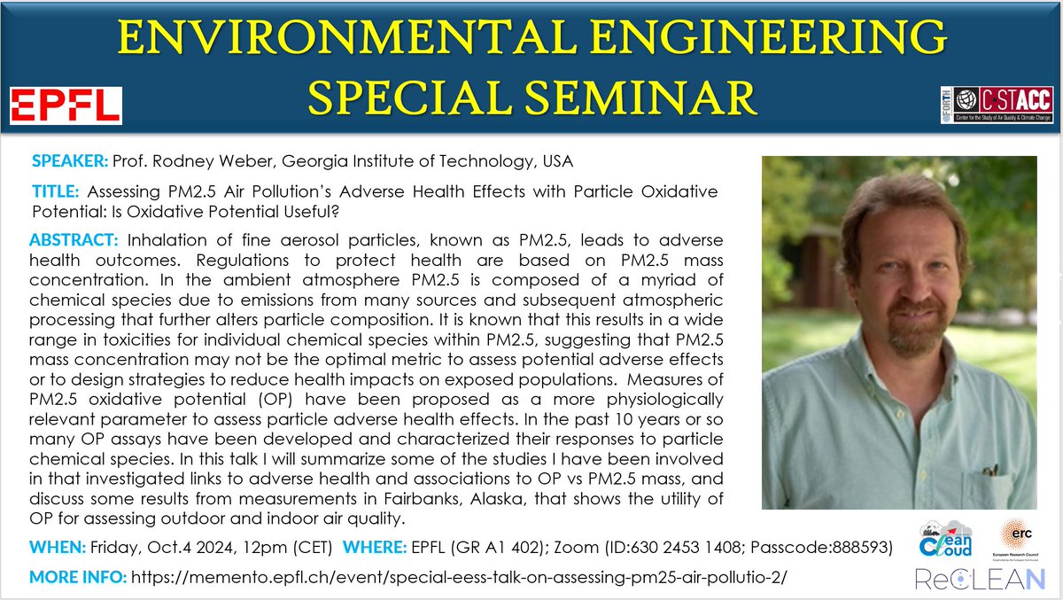 Athanasios Nenes (@lapi_epfl) on Twitter photo Thrilled to host Prof. R. Weber <a href="/GeorgiaTechEAS/">Georgia Tech EAS</a> at <a href="/epflENAC/">EPFL-ENAC</a> & <a href="/cstacc/">CSTACC_FORTH</a> to discuss research & visit <a href="/ReCLEAN_JI/">ReCLEAN_JI</a> <a href="/meteosuisse/">MétéoSuisse</a> & <a href="/CleanCloud_HE/">CleanCloud_HE</a> <a href="/MtHelmosSite/">Helmos Station</a> #CHOPIN campaigns! You're invited to his seminar, Friday Oct.4 @ 12pm CET - See you there! memento.epfl.ch/event/special-… <a href="/FORTH_ITE/">FORTH</a> Thrilled to host Prof. R. Weber <a href="/GeorgiaTechEAS/">Georgia Tech EAS</a> at <a href="/epflENAC/">EPFL-ENAC</a> & <a href="/cstacc/">CSTACC_FORTH</a> to discuss research & visit <a href="/ReCLEAN_JI/">ReCLEAN_JI</a> <a href="/meteosuisse/">MétéoSuisse</a> & <a href="/CleanCloud_HE/">CleanCloud_HE</a> <a href="/MtHelmosSite/">Helmos Station</a> #CHOPIN campaigns! You're invited to his seminar, Friday Oct.4 @ 12pm CET - See you there! memento.epfl.ch/event/special-… <a href="/FORTH_ITE/">FORTH</a>