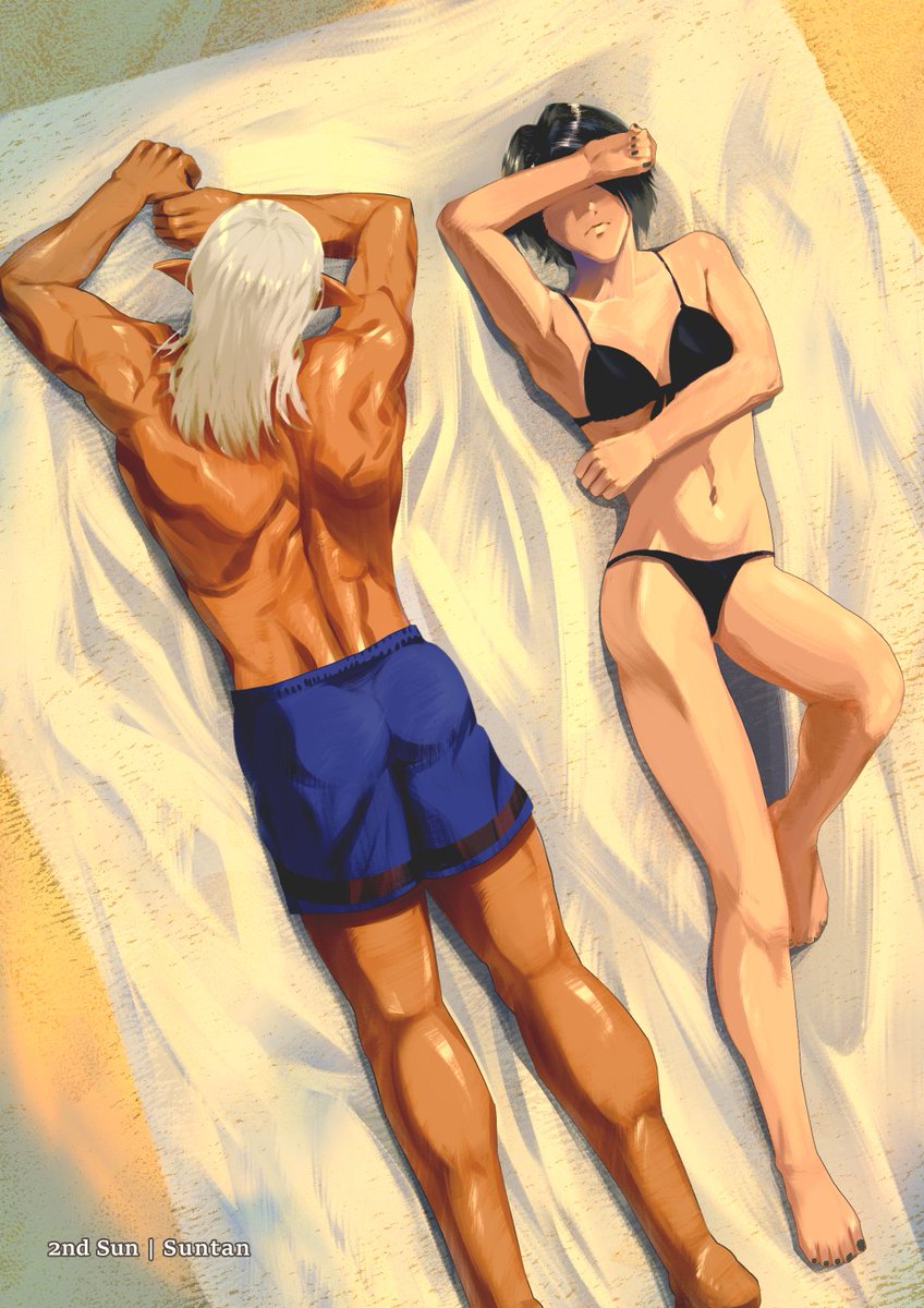 shiran_ki's tweet photo. 2nd Sun - Suntan #Estober https://t.co/cInTOgYYSp