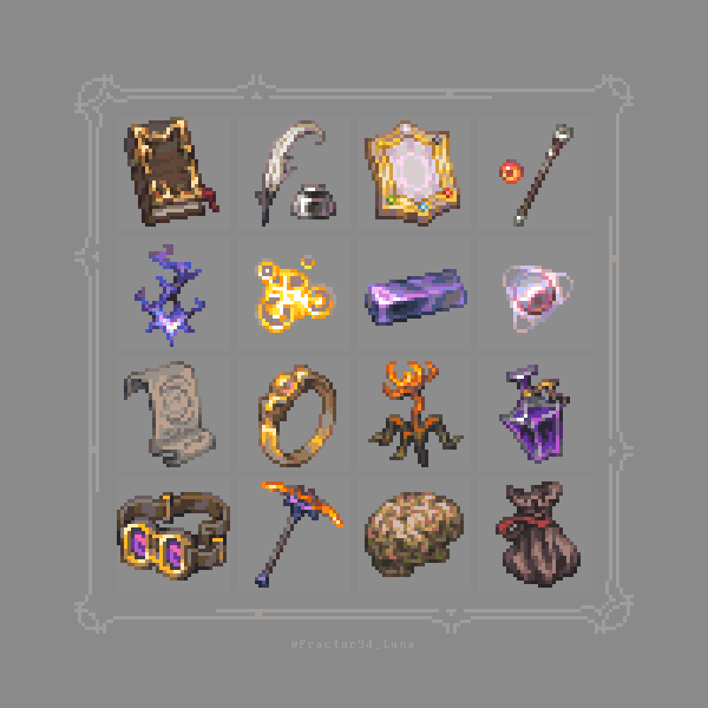 thaumcraft
#pixelart #ドット絵