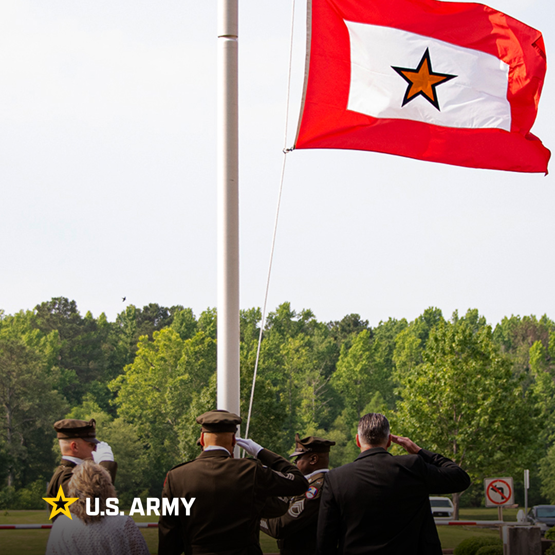 USArmy's tweet photo. Since 1936, the last Sunday in September has been designated as Gold Star Mother’s and Families Day to recognize and honor those who have lost a child while serving our country in the United States Armed Forces. https://t.co/wUgsdOVr6X