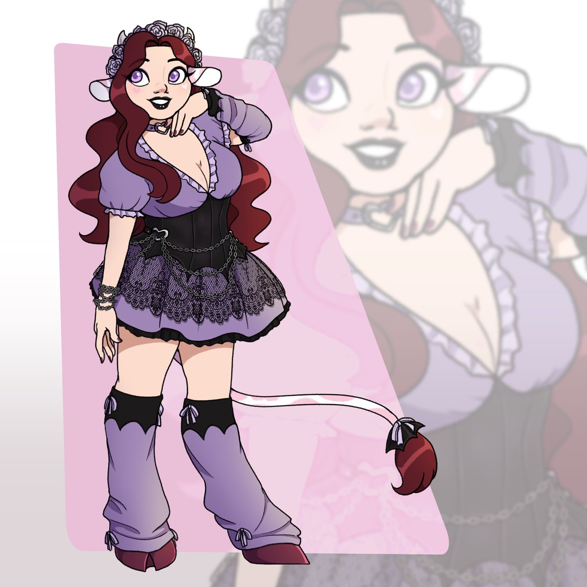 EverAfterAshley's tweet photo. Rosie - The Pastel Goth Cowgirl
Considering if I should attempt to make her into a VTuber model and maybe if I should start streaming… https://t.co/X6TovatcEn
