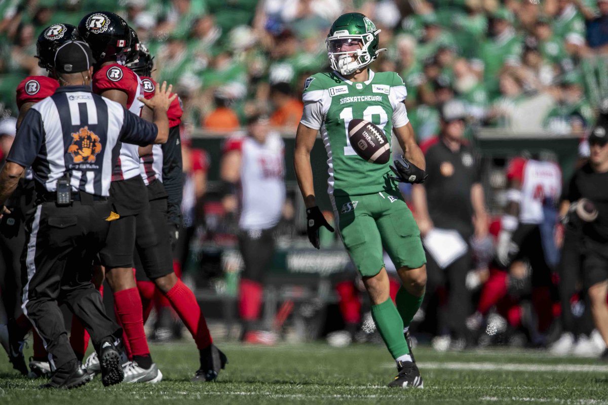 sskroughriders's tweet photo. "Go deep" with Rob Vanstone, as he breaks down the anatomy of a game-changing play.

📰 https://t.co/Ld0cEjcuum https://t.co/iKRmG6aCF8